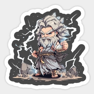 zeus Sticker